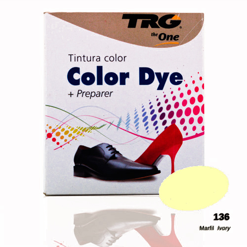 TRG Lederfarbe Ivory / elfenbeinfarben 25 ml
