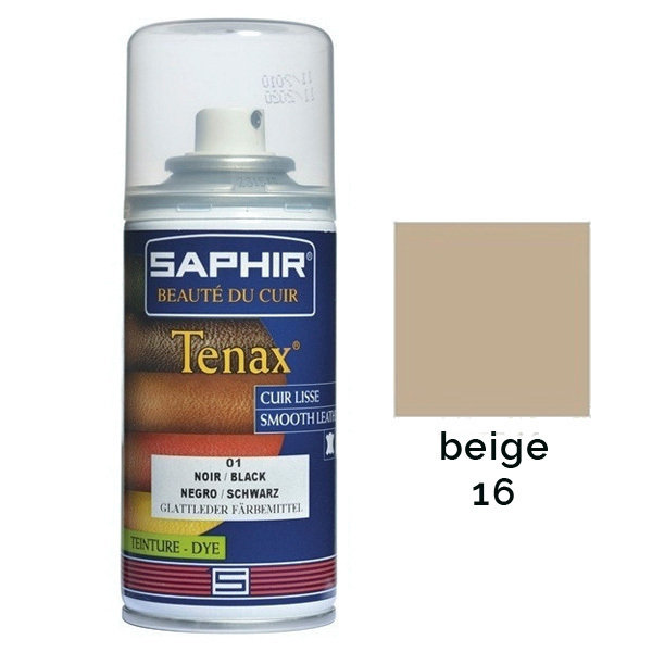 Saphir Tenax Lederfarbe zum Sprühen beige 150 ml