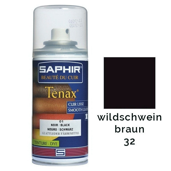 Saphir Tenax Lederfarbe zum Sprühen wildschwein 150 ml