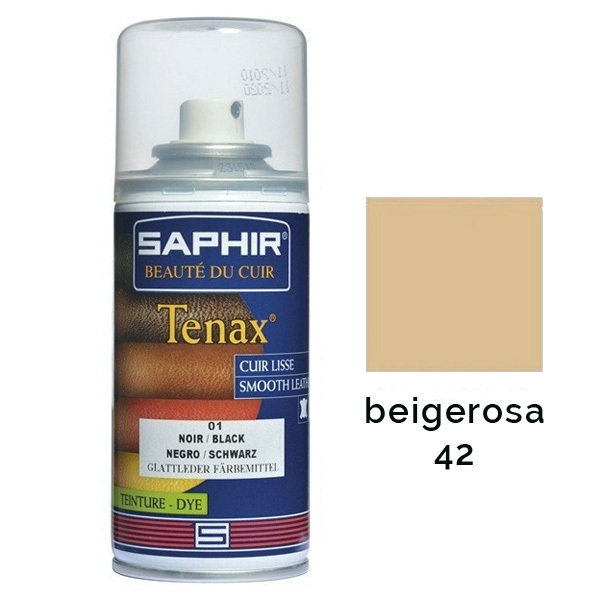 Saphir Tenax Lederfarbe zum Sprühen beigerosa 150 ml