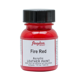 Angelus Acrylic Leather Paint fire red 185, 29,5 ml Angelus Leder Acrylfarbe