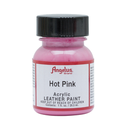 Angelus Acrylic Leather Paint hot pink 186, 29,5 ml Angelus Leder Acrylfarbe