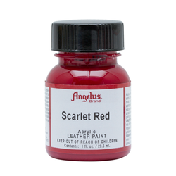 Angelus Acrylic Leather Paint scarlet red 190, 29,5 ml Angelus Leder Acrylfarbe