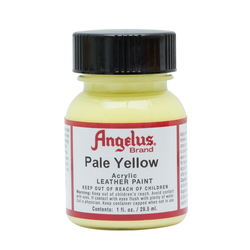Angelus Acrylic Leather Paint pale yellow 197, 29,5 ml Angelus Leder Acrylfarbe