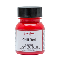 Angelus Acrylic Leather Paint chili red 260, 29,5 ml Angelus Leder Acrylfarbe