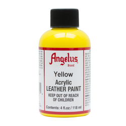 Angelus Acrylic Leather Paint yellow 075, 118 ml Angelus Leder Acrylfarbe