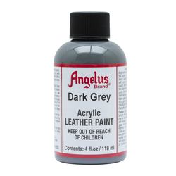 Angelus Acrylic Leather Paint dark grey 080, 118 ml Angelus Leder Acrylfarbe