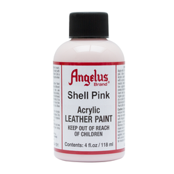 Angelus Acrylic Leather Paint shell pink 191, 118 ml Angelus Leder Acrylfarbe