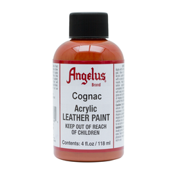 Angelus Acrylic Leather Paint cognac 180, 118 ml Angelus Leder Acrylfarbe