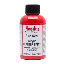 Angelus Acrylic Leather Paint fire red 185, 118 ml Angelus Leder Acrylfarbe