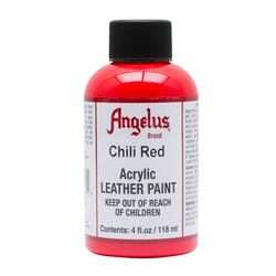 Angelus Acrylic Leather Paint chili red 260, 118 ml Angelus Leder Acrylfarbe