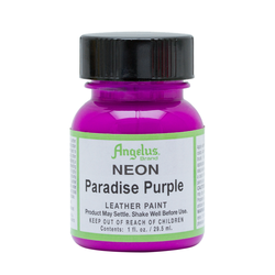 Angelus Neon Acrylic Leather Paint Paradise Purple 124, 29,5 ml Angelus Neon Acrylfarben