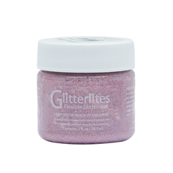 Angelus Glitterlites Acrylic Leather Paint Candy Pink, 29,5 ml Angelus Glitzerfarbee