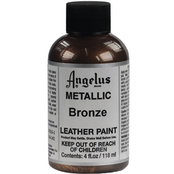Angelus Metallic Acrylic Leather Paint Bronze 142, 118 ml Angelus metallische Farben