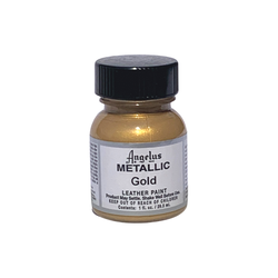 Angelus Metallic Acrylic Leather Paint Gold 072, 29,5 ml Angelus metallische Farben