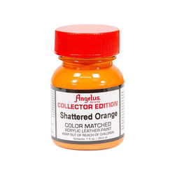 Angelus Collector Edition Acrylic Leather Paint Shattered Orange 349, 29,5 ml Collector Ed - Sammler
