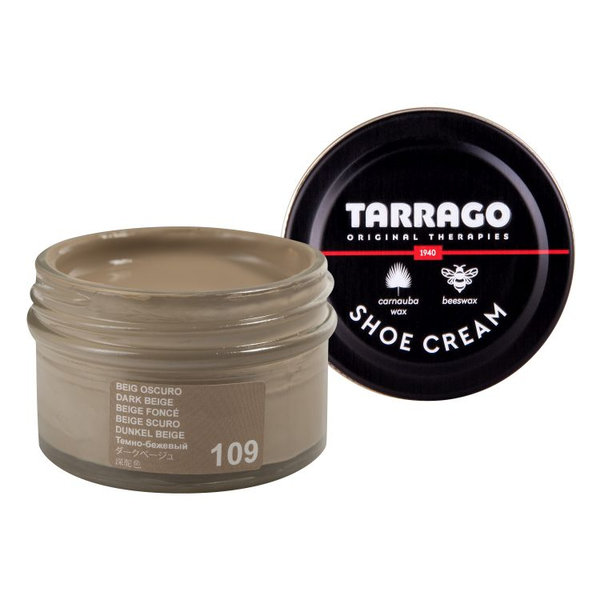 Tarrago Schoecream dunkelbeige 50 ml